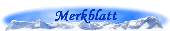Merkblatt